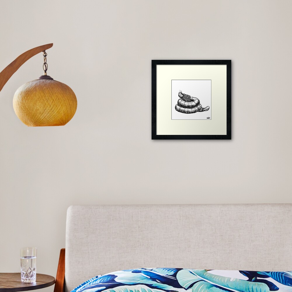 Item preview, Framed Art Print designed and sold by Laroussette.