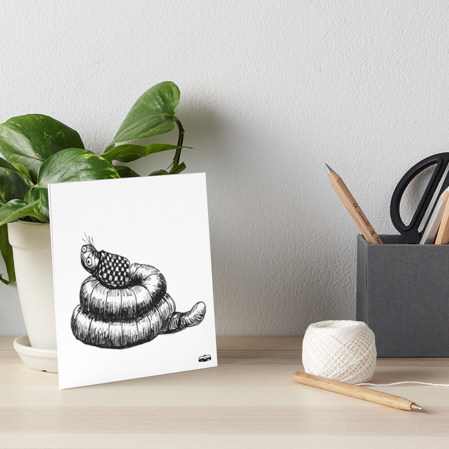 Item preview, Art Board Print designed and sold by Laroussette.