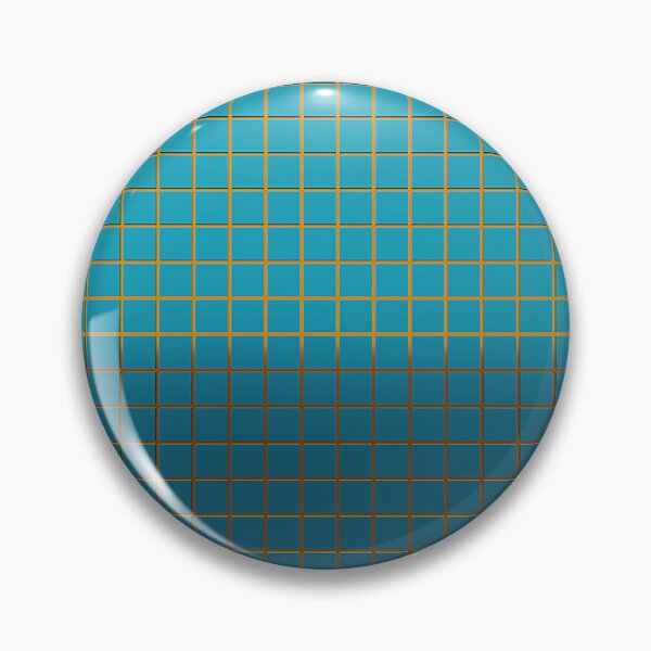 Item preview, Voxel Tiles Metallic Cyan designed and sold by PotatoVonEpicus.