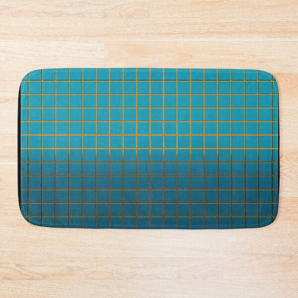 Item preview, Voxel Tiles Metallic Cyan designed and sold by PotatoVonEpicus.