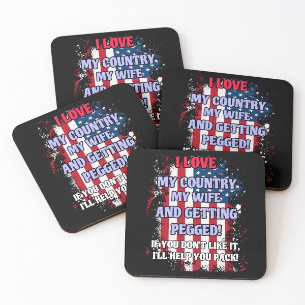 Item preview, God Bless America and Pegging designed and sold by Baxobhone.