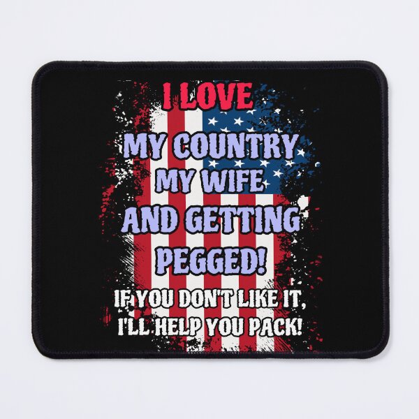 Item preview, God Bless America and Pegging designed and sold by Baxobhone.