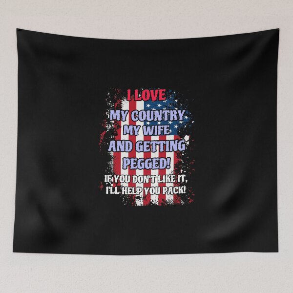 Item preview, God Bless America and Pegging designed and sold by Baxobhone.