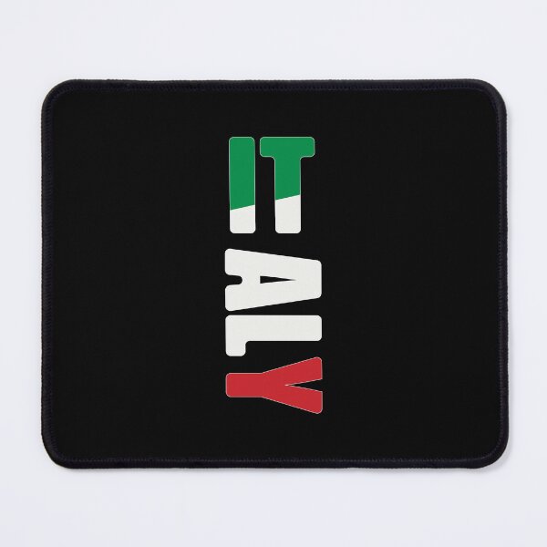 Item preview, Italy. The flag inside letters. designed and sold by Cosmos-as-Art.