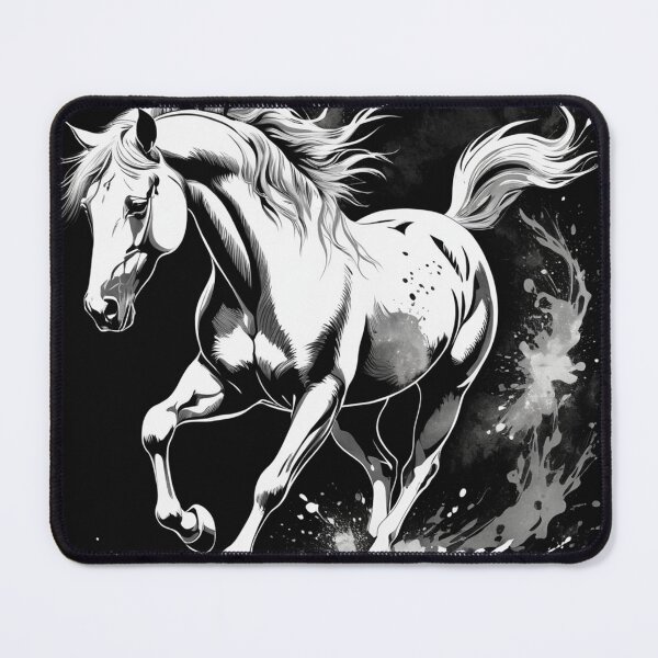 Item preview, White Horse Splash Ink designed and sold by Simplybe1.