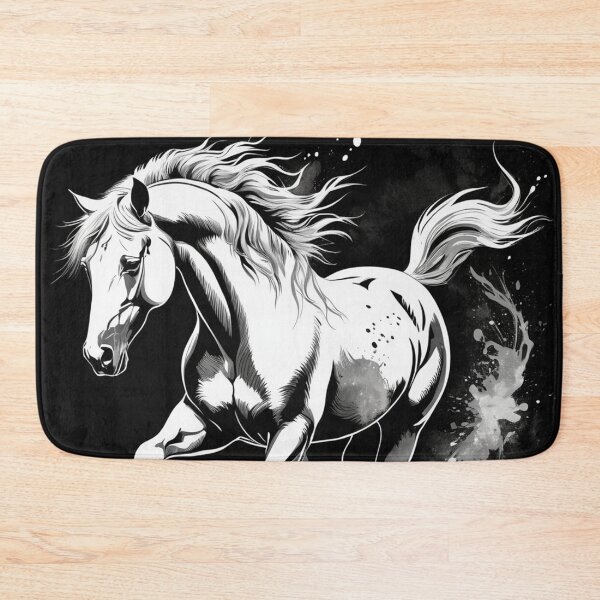 Item preview, White Horse Splash Ink designed and sold by Simplybe1.