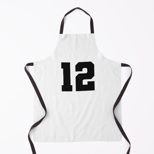 Item preview, 12, twelve, black, soccer league designed and sold by Numbers-Art.