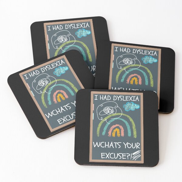 Item preview, I Had Dyslexia What's Your Excuse - Aesthetic And Funny Art designed and sold by Raccoon's World.