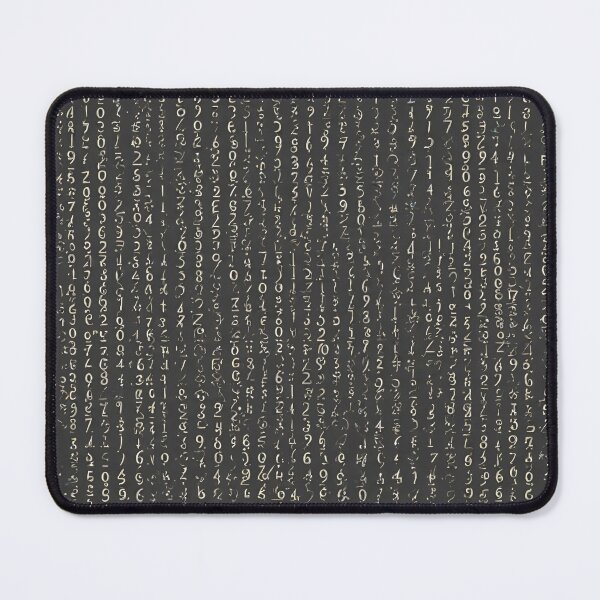 Item preview, Hacker Code Matrix Pattern White designed and sold by Aquillashop.