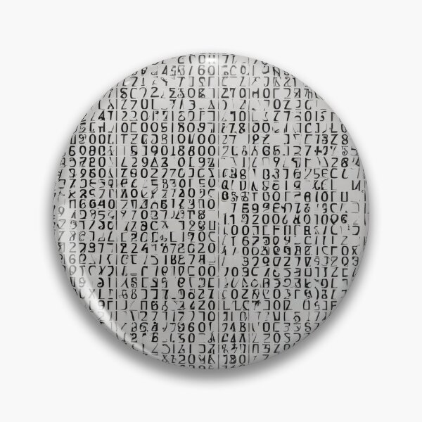 Item preview, Hacker Code Matrix Pattern White Black designed and sold by Aquillashop.