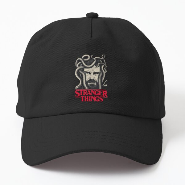 Item preview, STRANGER THINGS, Jim Hopper (brownish red background) designed and sold by bekksa.
