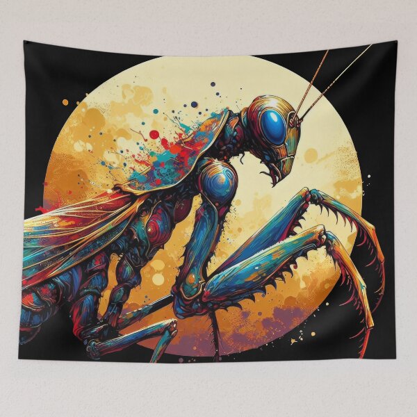 Item preview, Mantis bugs designed and sold by NEUMANN ArtWear Boutique.