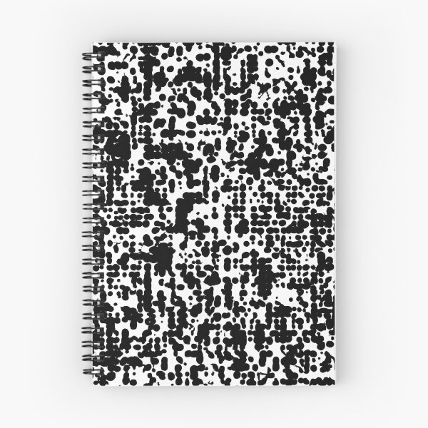 Item preview, Hacker Pixel Code Matrix Pattern White Black designed and sold by Aquillashop.