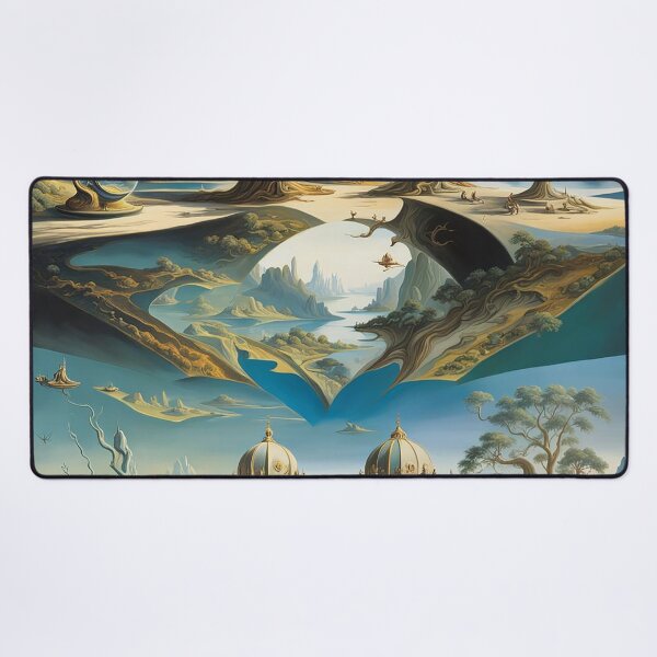 Item preview, Harmony of Surrealistic Landscape T-Shirt designed and sold by artmanikin.