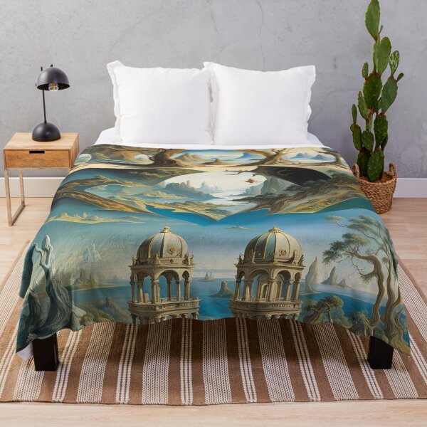 Artikelvorschau, Harmonie der surrealistischen Landschaft T-Shirt entworfen und verkauft von artmanikin.