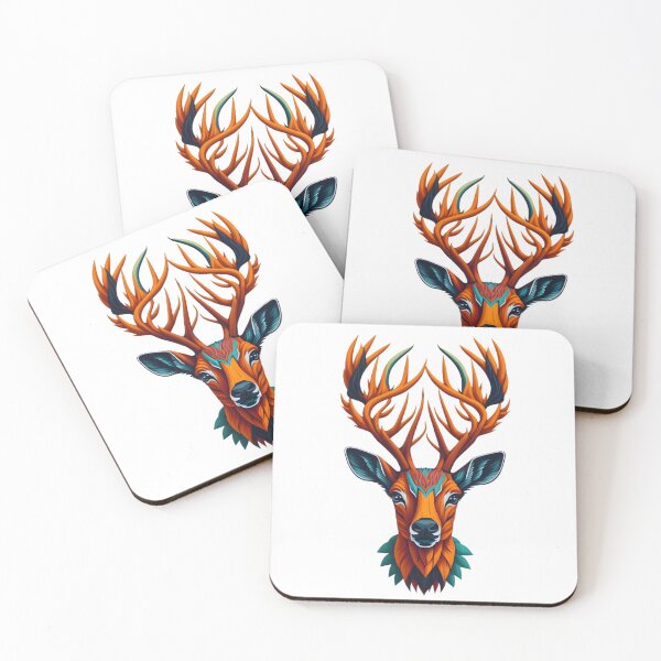 Item preview, Enchanted Deer Portrait designed and sold by Alahchin Art.