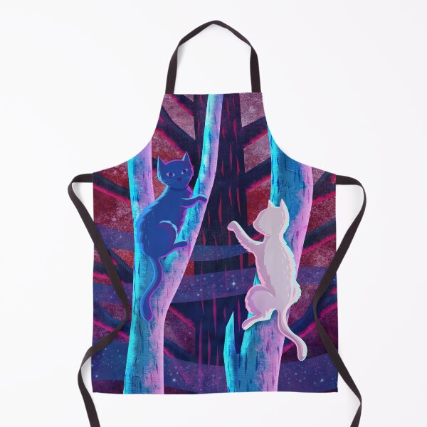 Item preview, The Witching Tree - Goth Cat Print designed and sold by -DearTreehouse-.