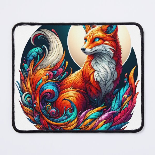 Item preview, Enchanting Smiley Red Fox 2 designed and sold by AnimarifStudio.