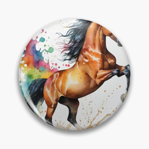 Item preview, Brown Horse Splash Art designed and sold by Simplybe1.