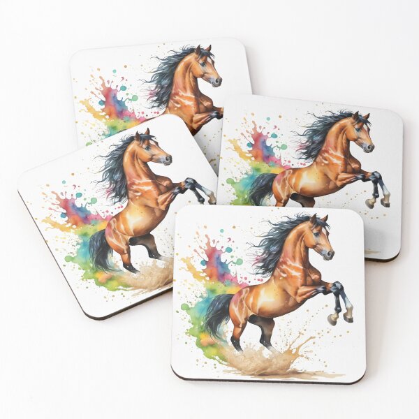 Item preview, Brown Horse Splash Art designed and sold by Simplybe1.