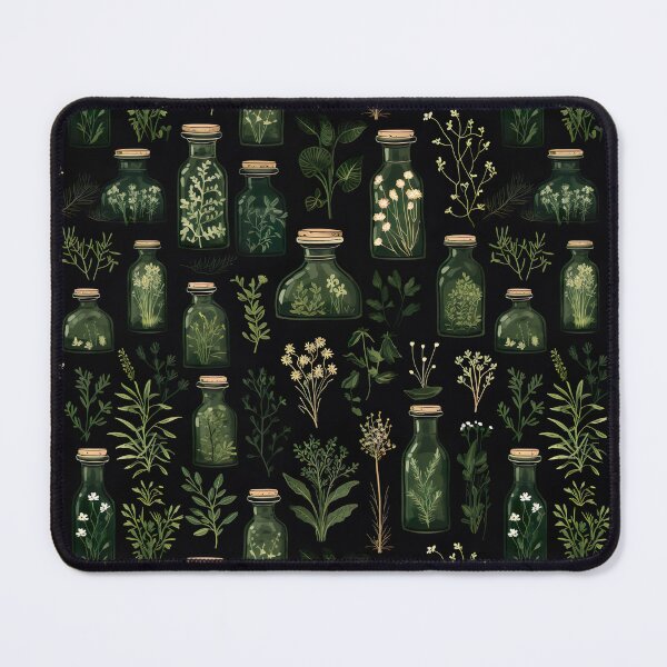 Aperçu de l'œuvre Cottagecore Botanique Herbes Florales Plantes Baies Fleurs Pressées créée et vendue par fluffstuffgifts.