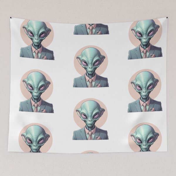 Item preview, Elegant alien in a classy suit  designed and sold by EtherealDesires.