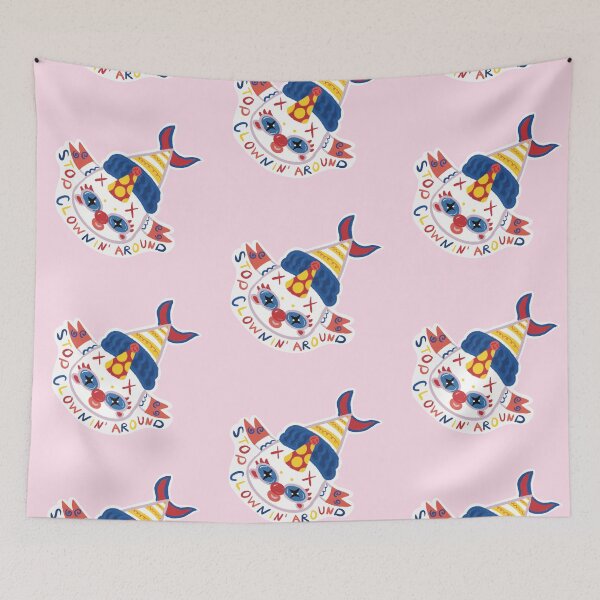 Item preview, Stop Clownin' Around Clown Fish designed and sold by lumidumi.