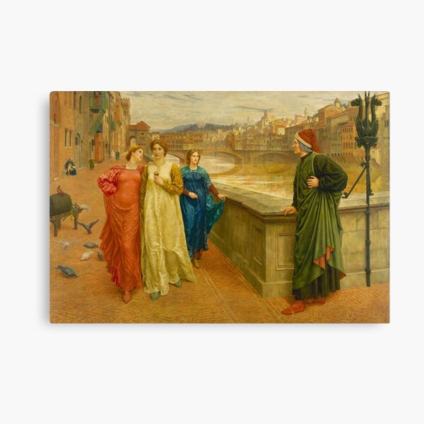 ARTCANVAS Dante And orders Beatrice Canvas Art Print by Henry Holiday