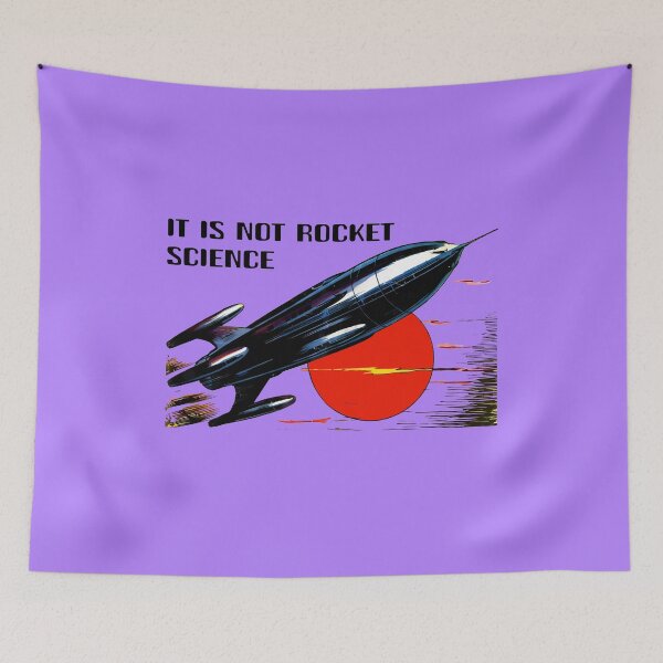 Item preview, It is not rocket science 8 - Vintage comics illustration designed and sold by Alex Starcatcher.