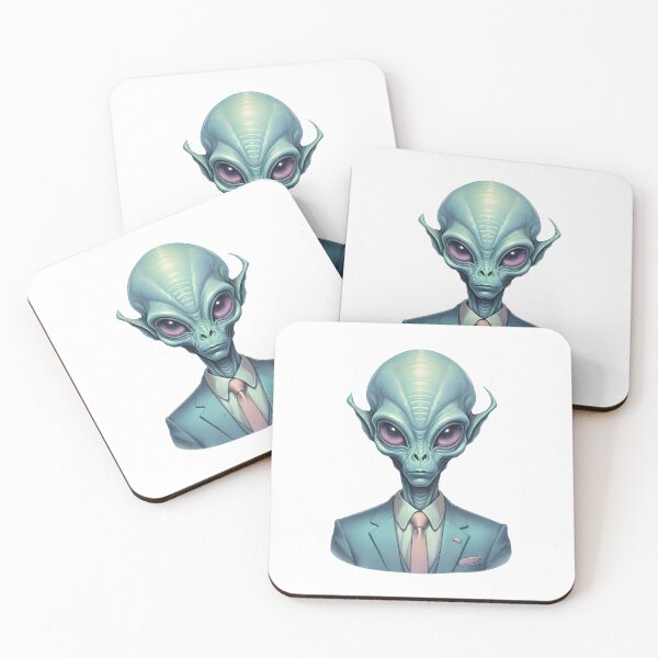 Item preview, Elegant alien in a classy suit  designed and sold by EtherealDesires.
