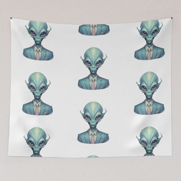 Item preview, Elegant alien in a classy suit  designed and sold by EtherealDesires.