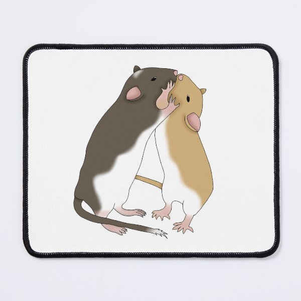 Item preview, 2 cute gerbils kiss designed and sold by Becky-Marie.