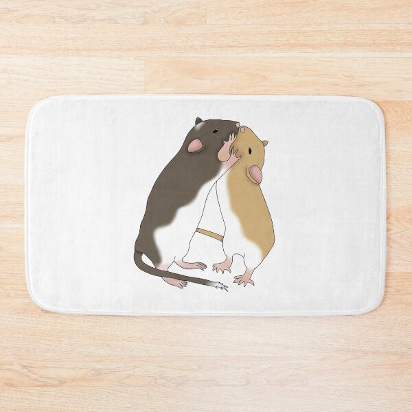 Item preview, 2 cute gerbils kiss designed and sold by Becky-Marie.
