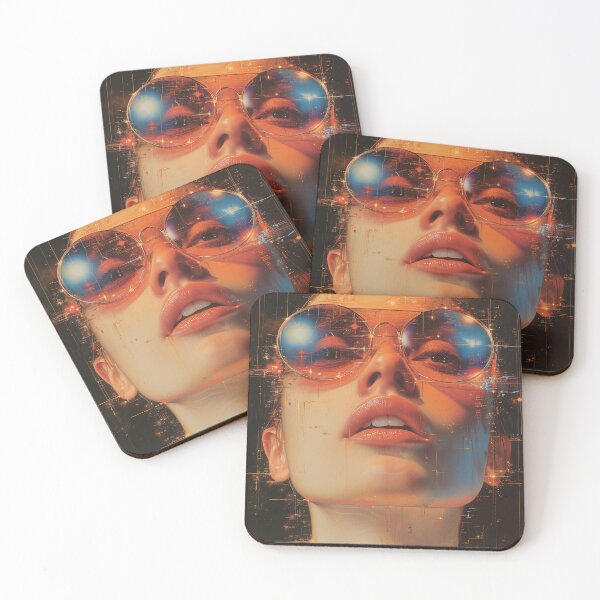Item preview, Sunglasses Chic Hyper Realistic Sci Fi Urban Vibes designed and sold by FuturistFlowArt.
