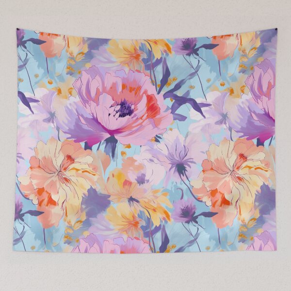 Item preview, Delicate Floral Pattern - Pink designed and sold by fabinthelab.