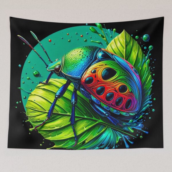 Item preview, Shield Bug ( Chrysocoris stollii ) designed and sold by NEUMANN ArtWear Boutique.