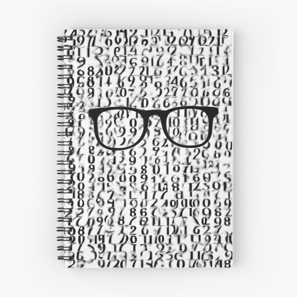 Item preview, Hacker Pixel Code Matrix Glasses Pattern White Black designed and sold by Aquillashop.