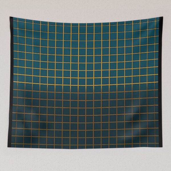 Item preview, Voxel Tiles Metallic Dark Cyan designed and sold by PotatoVonEpicus.