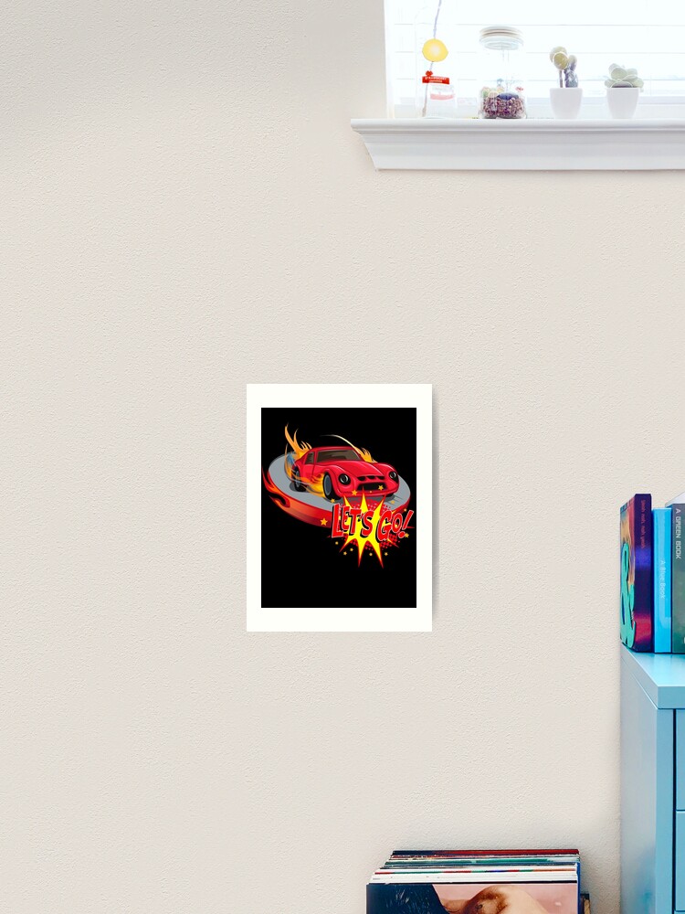 Thumbnail 2 of 3, Art Print, Cool gift Remote Control Racing Pro Racer Speed designed and sold by AEROSPACE-IND.