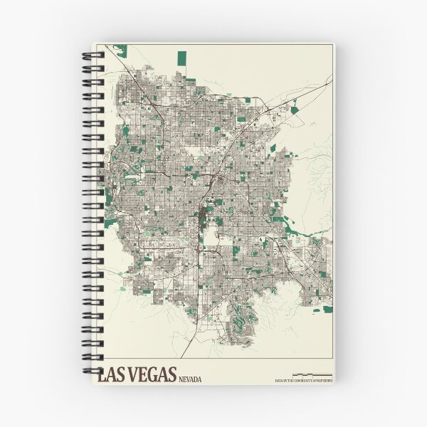 Item preview, Las Vegas Street Map designed and sold by mapsbymo.