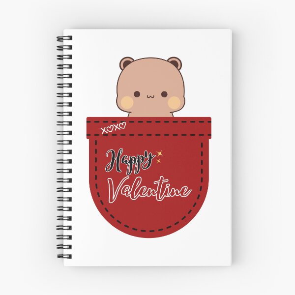 Item preview, Happy Valentine from DuDu Bear in a pocket designed and sold by Pandety.
