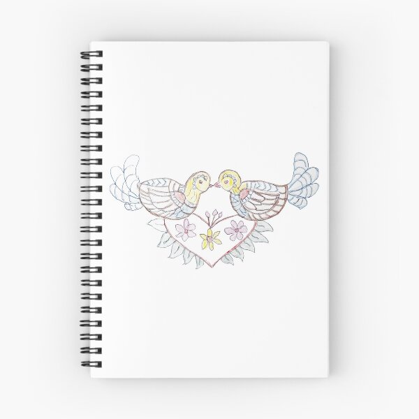 Item preview, Birds love, hand draw designed and sold by vicenta1931.