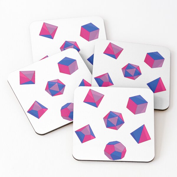 Item preview, Dnd Bi Dice Pack designed and sold by AnnNeedSleep.