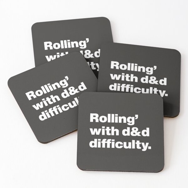 Item preview, Rolling with Difficulty d&D Podcast Fun designed and sold by nancycrazy.
