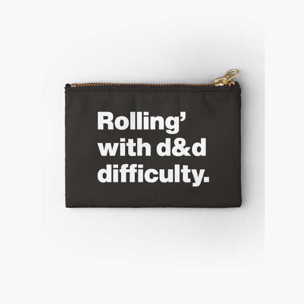 Item preview, Rolling with Difficulty d&D Podcast Fun designed and sold by nancycrazy.