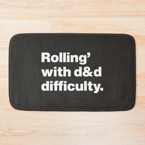 Item preview, Rolling with Difficulty d&D Podcast Fun designed and sold by nancycrazy.