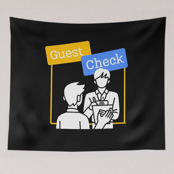 Item preview, Guest Check, Gift for Organized Person designed and sold by CosmoLush.