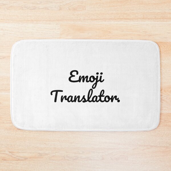 Item preview, Emoji Translator. designed and sold by QuoteQuest.