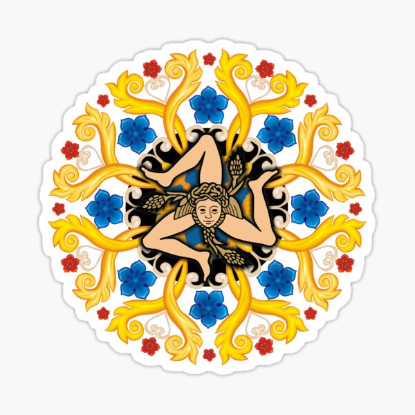 Item preview, Sicilia Triscele Trinacria maioliche designed and sold by antonietta40.