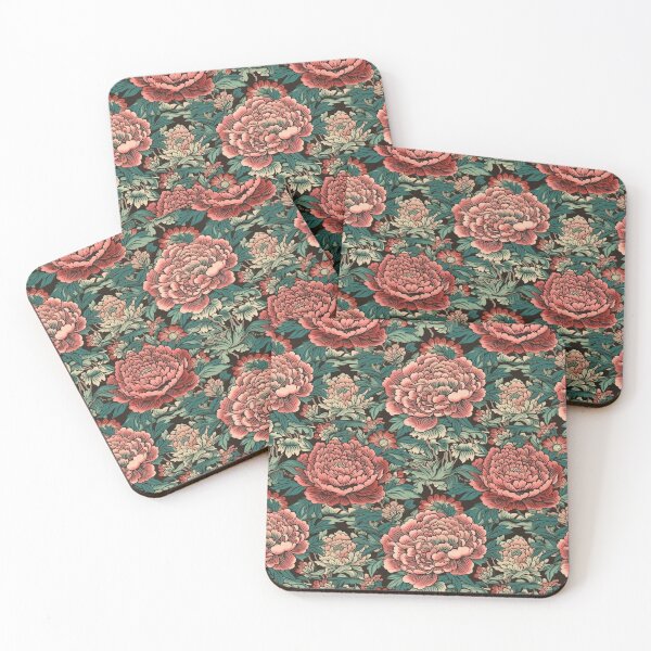 Item preview, Blossoming Peony designed and sold by PixelPatchwork.